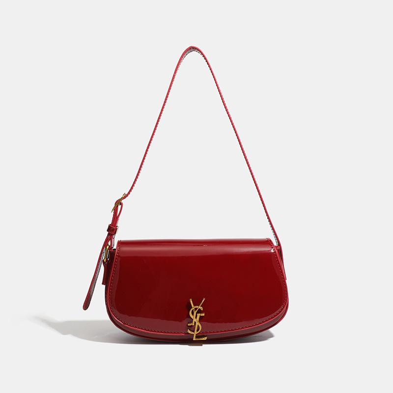 YSL Women's Single Shoulder Crossbody Saddle Bag - 2025 New Style, Versatile and Niche