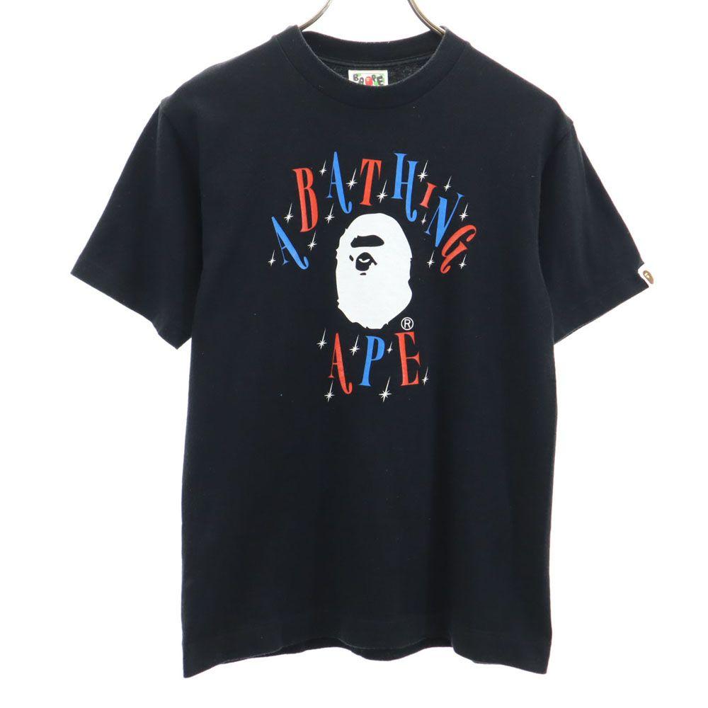 

A BATHING APE made in Japan Short sleeve T-shirt S black Men s Used