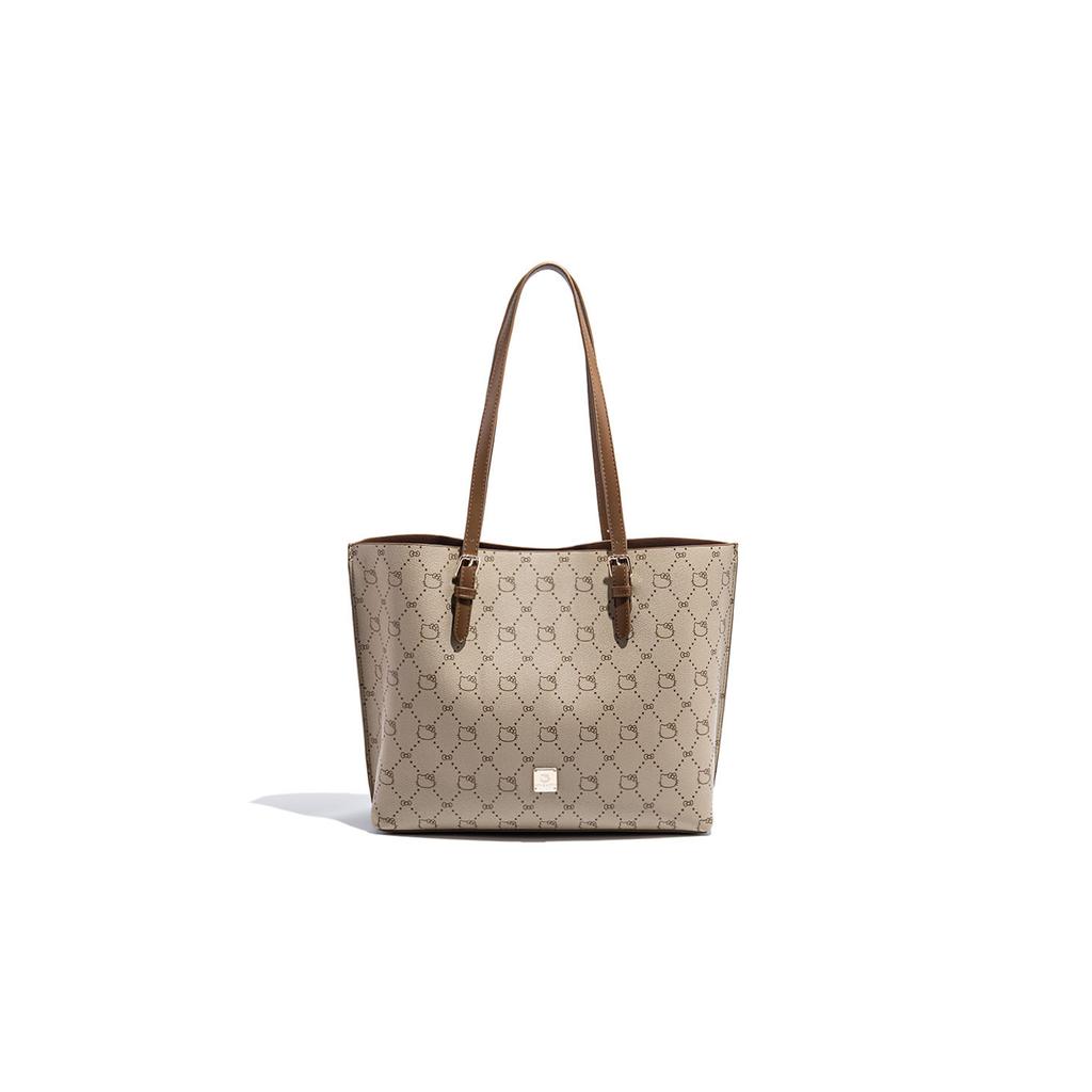 New Sanrio Hello Kitty PU Tote Bag, Shopping Bag, Shoulder Bag Regular Women's Multicolor SHHF41398