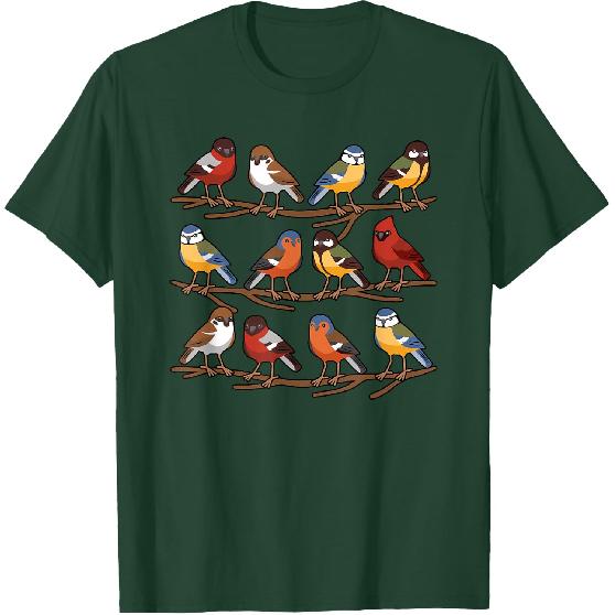 Bird Lover Birding Birdwatching Men  T-Shirt