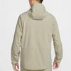 Nike Giacca Uomo Unlimited As M Nk Rpl Jkt Logo con Cappuccio e Zip a Maniche Lunghe Giacca Beige FB7552-251