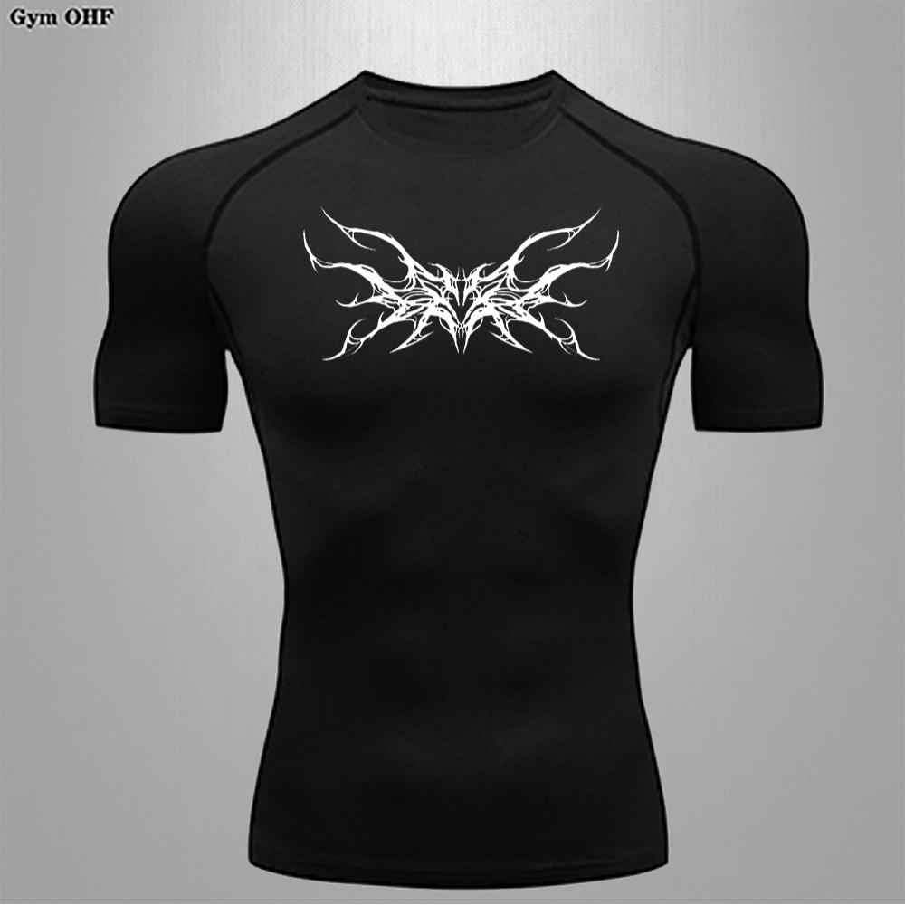 Man Compression T Shirt Gym Fitness Training Running Quick Drying Sports Shirt Summer Shaping Slimming Comfortable Men T Shirts