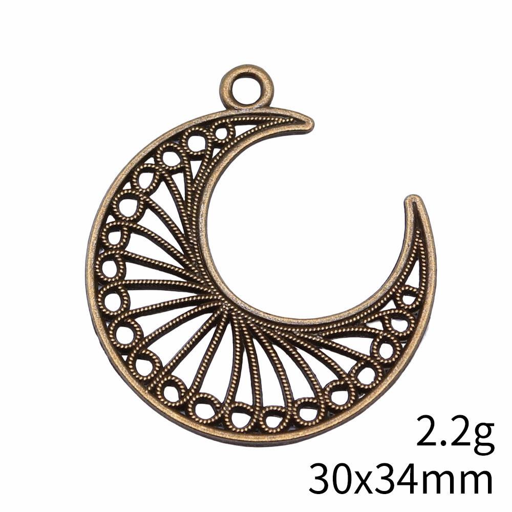 Wedding Anniversary Charms Bag Sun Moon Charms Pendant Items Pendant Set