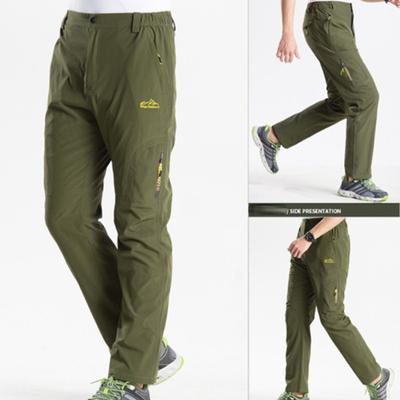 Ελαφρύ παντελόνι πεζοπορίας ψαρέματος γρήγορου στεγνώματος Ανδρικό παντελόνι για υπαίθριο αθλητικό κάμπινγκ Ανδρικό παντελόνι που αναπνέει με πολλαπλές τσέπες