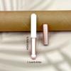 1pc Mini Round Tip Concealer Brush with Cover, Precision Portable for Blemishes & Lips, Multi-Use Face Brush, Synthetic Bristles