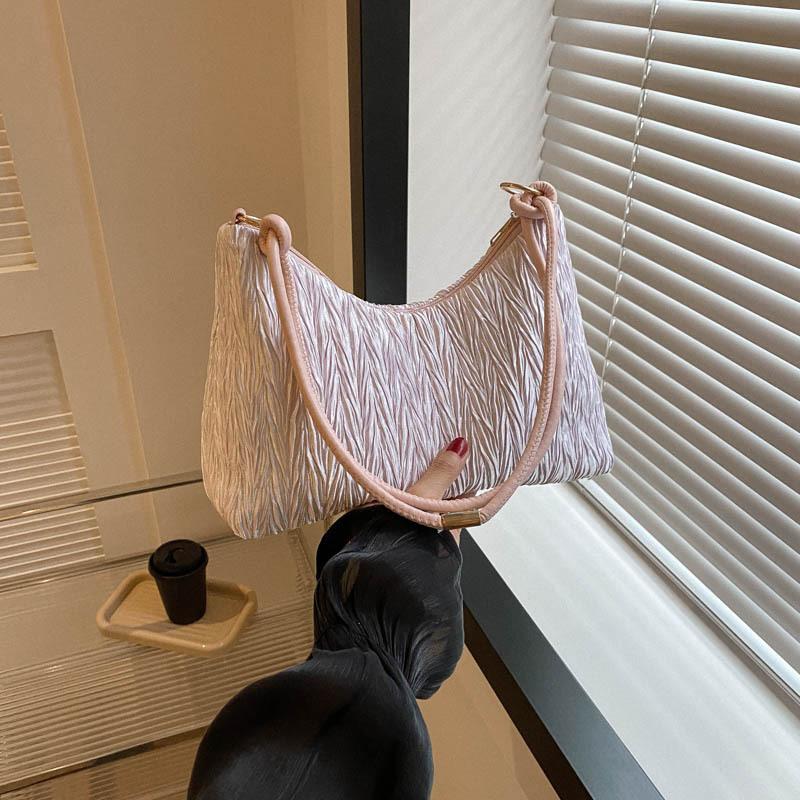 

Fashion commuter large-capacity bag women s 2024 autumn new popular shoulder bag fashion foreign casual tote bag рожевий