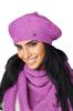 Ofelia - Pink Women' Winter Beret Elegant and Warm Kamea Beret