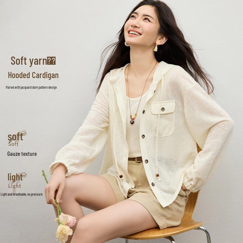 Women s Fashion Hooded Hollow-Out Shirt XL