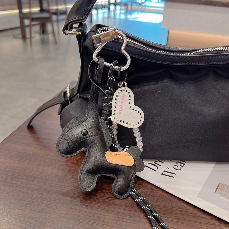 Heart and Horse Mini Backpack Hanging Handbag Pendant Bag Pendant Bags Accessories