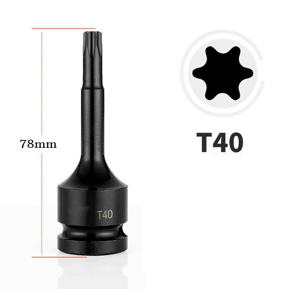 1/2 Inch Socket Adapter Driver Star Bit Electric Screw Adapter Head