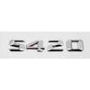 adrjhr1 For Mercedes Benz Modified 3D Car Letter Sticker Rear Trunk Tail Decorative Badge Emblem for Mercedes Benz S400 S420 S430 S450 S