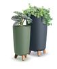 GRACIA TUBUS SLIM DGTL200 Flowerpot On Legs | Light Gray