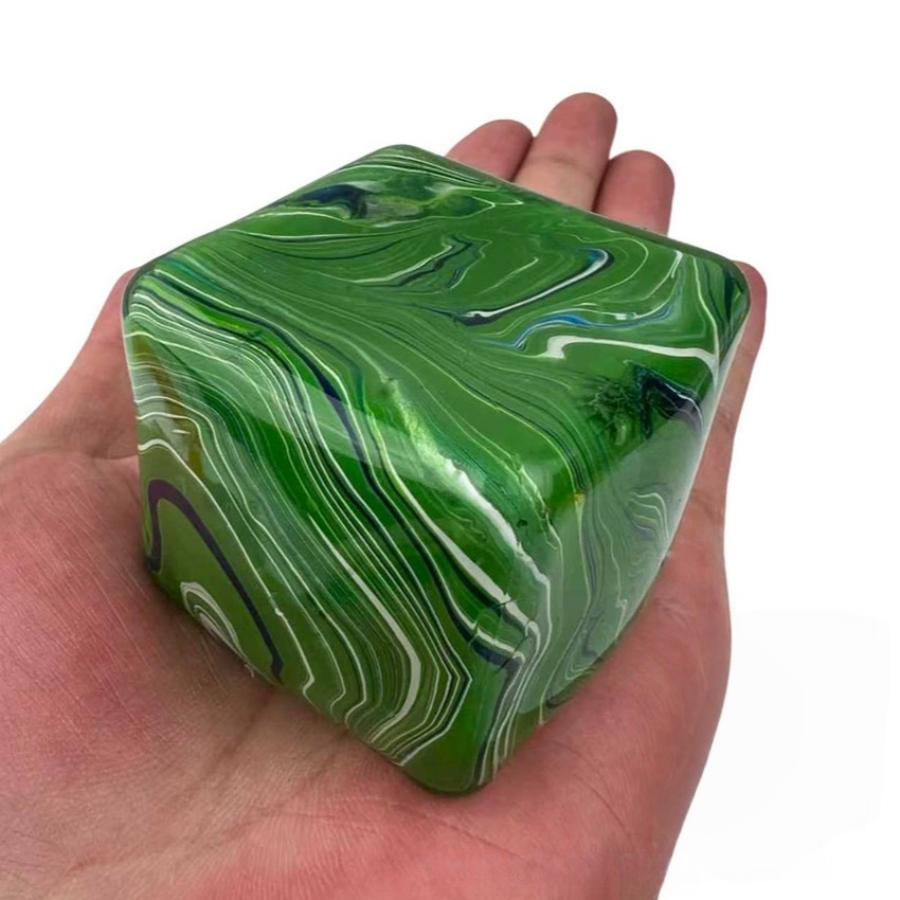 

Cube Ripple Stress-Relieving Sensory Toy — Spin And Squeeze Maltose Stress-Relief Cube. For Kids Adults Children s Birthday Gift Holiday Present