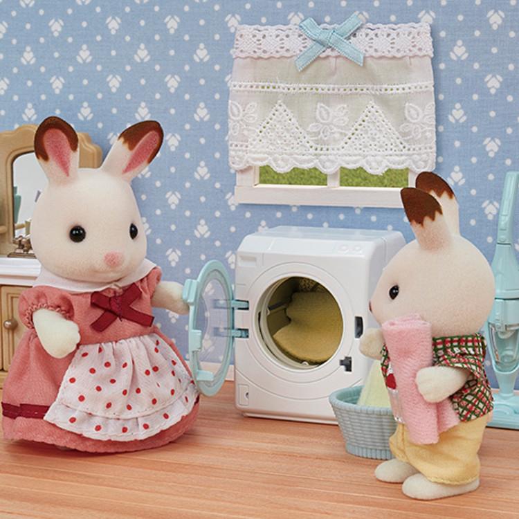 5445-Ensemble lave-linge et aspirateur