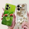 Bumper Clear Case For Realme 14 5G Soft Transparent Cases Silicone Shockproof Cover For Realme 14 14X Pro Realme14Pro Fundas
