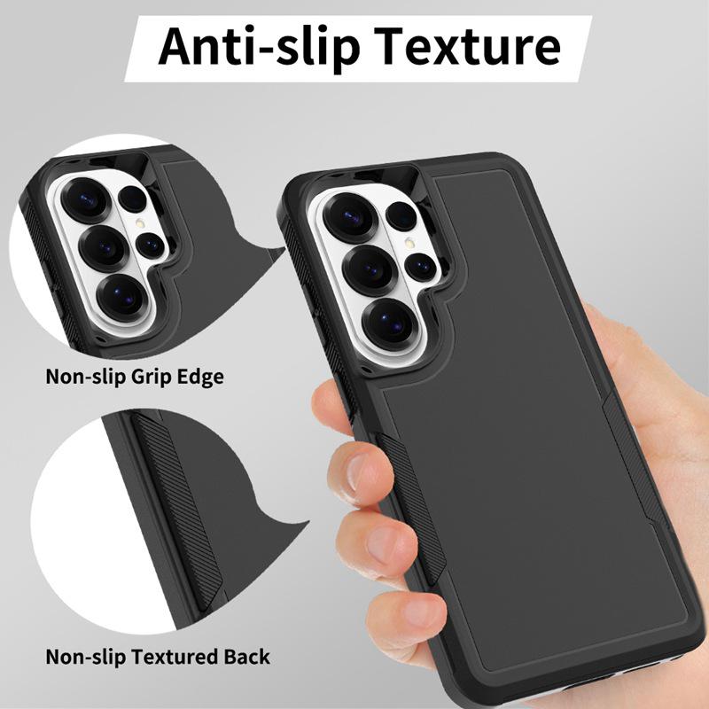 Compatible with Samsung S26 Ultra: 2-in-1 Anti-slip & Drop Case for S25/S25 Plus - Outdoor Protective Phone Cover
