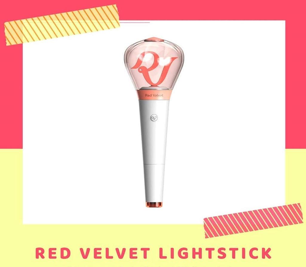 RED VELVET Official Light Stick SM Red Velvet Official Penlight [Item]