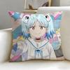 Ninja to Koroshiya no Futarigurashi Kissenbezug Weich Leicht zu waschen Kissenhülle Vielseitig für Sofa Bett Reisen und Büro