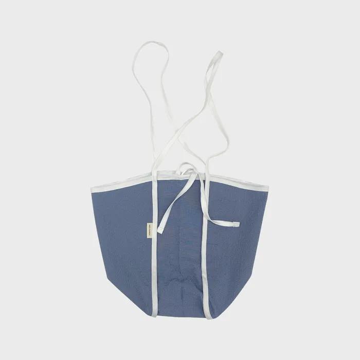 Summer Strap Shoulder Bag S (Blue/White)
