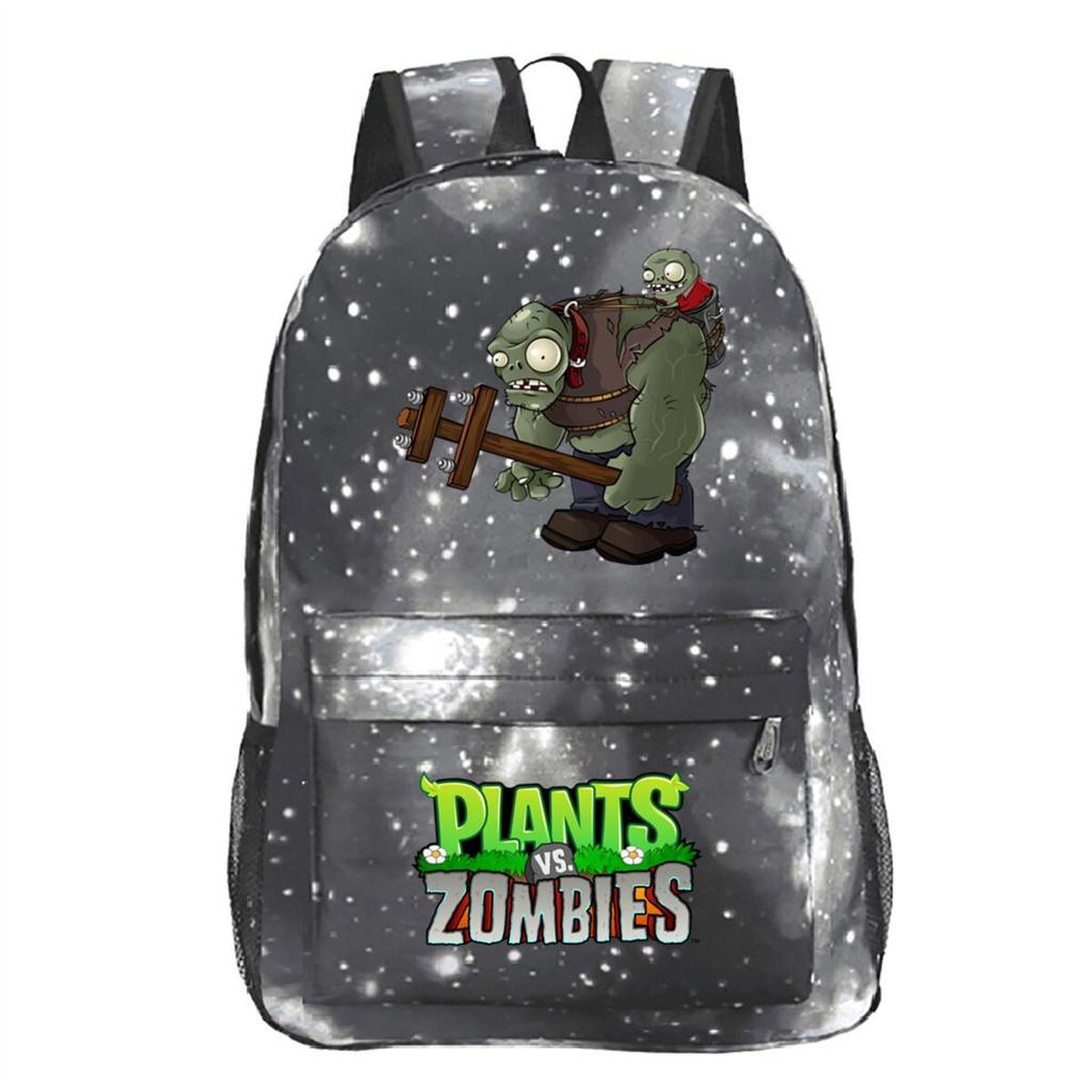 Game Merchandise Plants Vs. Zombies School Bag Casual Simple Backpack