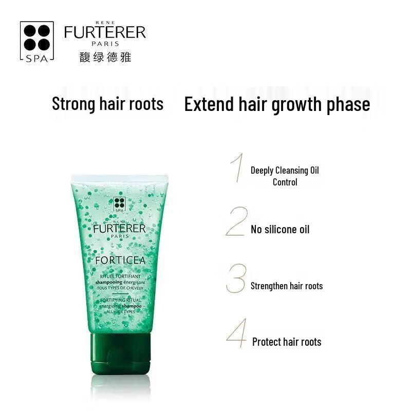 René Furterer Feuchtigkeitsspendendes Shampoo 200ml mit Vitalitäts-Reiseset