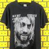 Vintage 00s Nirvana Kurt Cobain T Shirt Grunge Band Bootleg Merch Tee T-Shirt Mens Kids