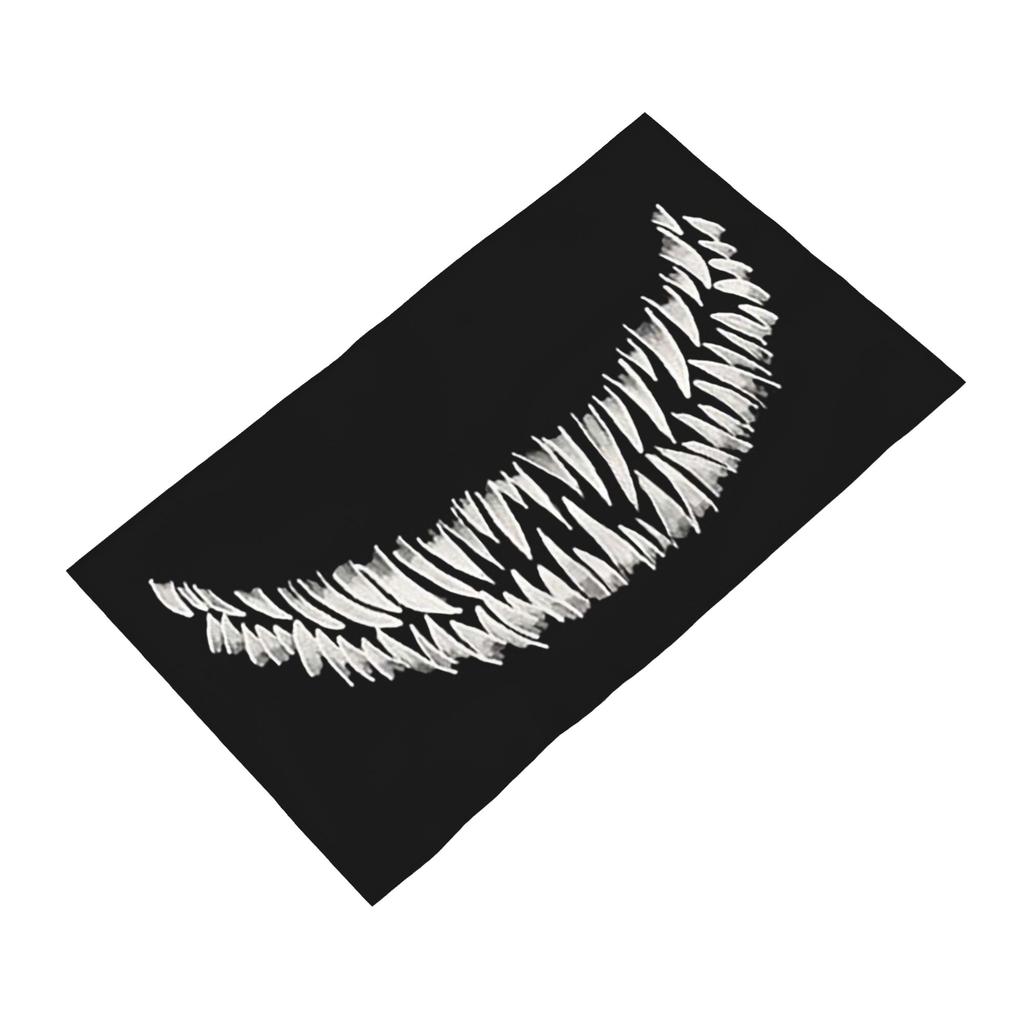 Monster teeth IV Soft Face Towel Quick Dry Pool Bath Cotton Towels Breathable