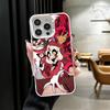 Hazbin Hotel Anime Shockproof Phone Case for iPhone 17 Air 16 16E 15 Pro Max 14 Plus 13 Mini 12 Back Cover Anti Fall Fundas