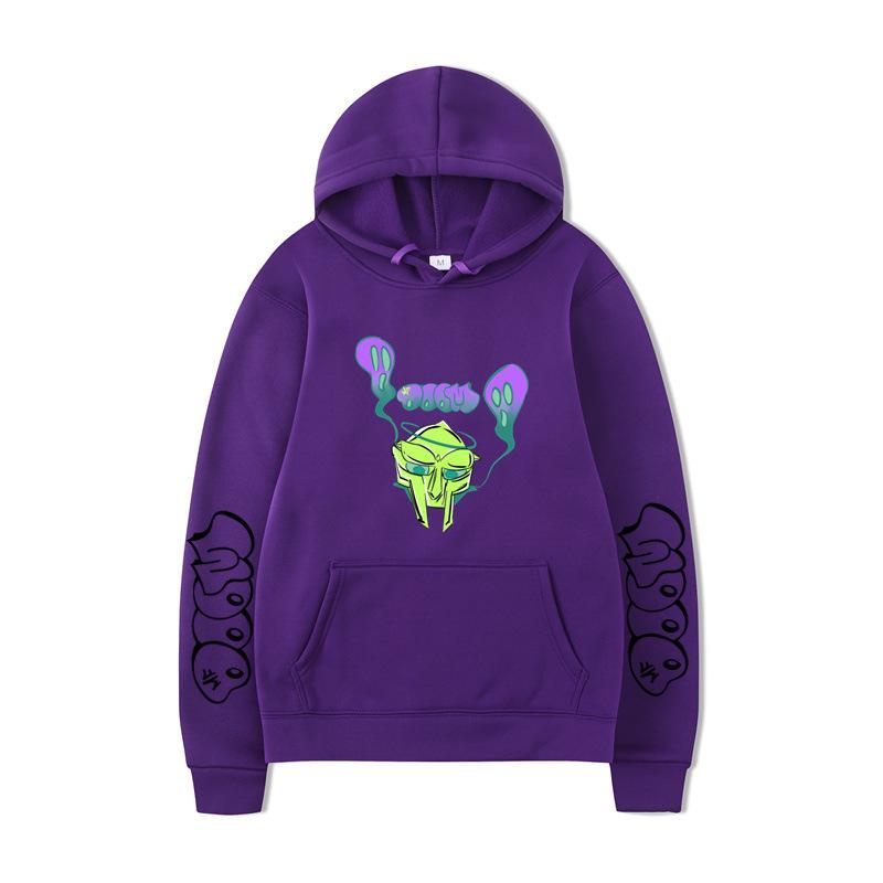 Hip-hop Singer Mf Doom Hoodies Singer New Printing Sweatshirts for Fans Long Sleeve Men Women Clothing Sudaderas Hoody