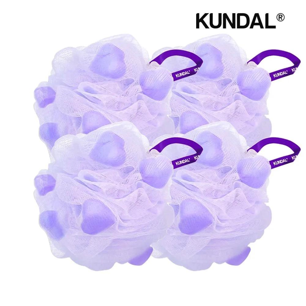 KUNDAL Soft Bubble Shower Balls x4