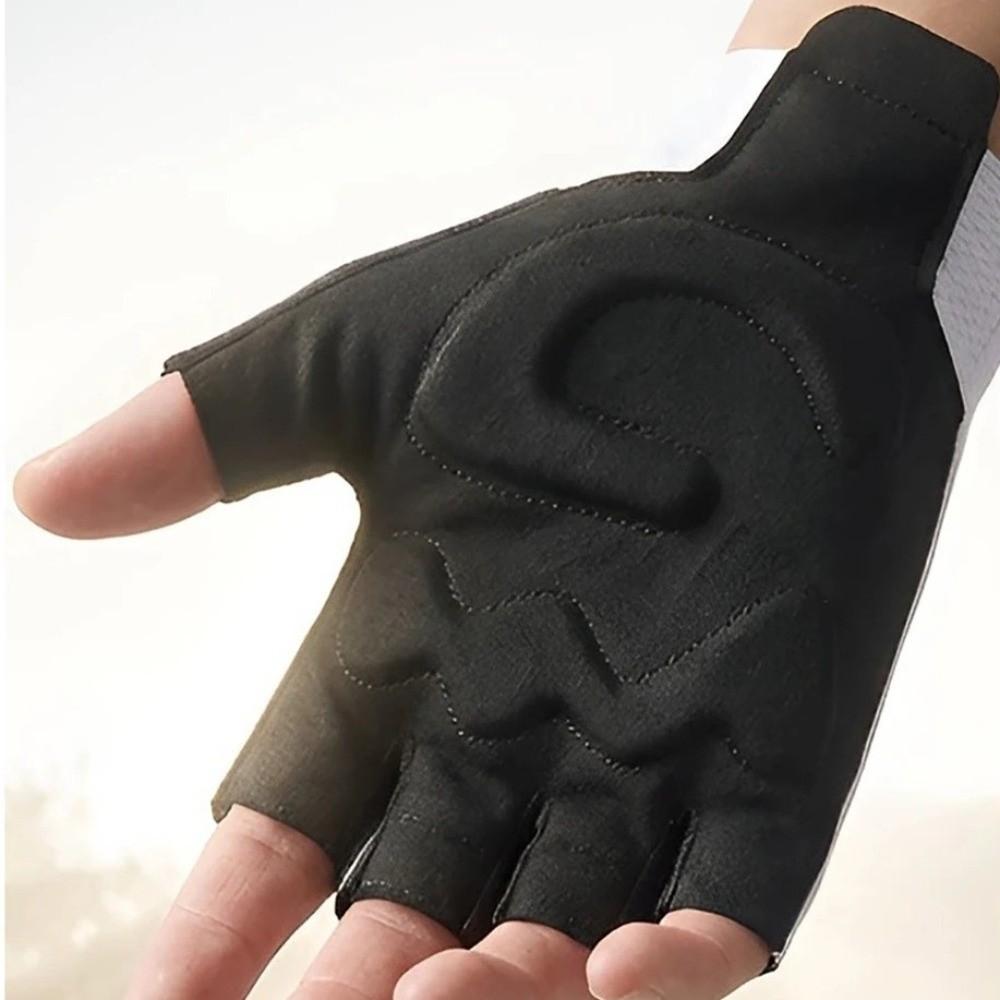 Short Bike Gloves Half Finger Fitness Gloves Outdoors Sport Gloves  Men Women