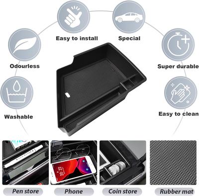 Center Console Organizer for 2025 Cadillac Lyriq Luxury 2025 Cadillac Lyriq (Tech, Luxury, Sport) Car Armrest Storage Box Tray