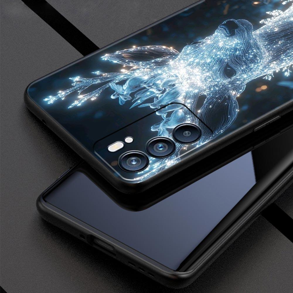Cartoon Animal Deer Phone Case For Oppo A17 A31 A54 A57 A78 A79 A98 Find X5 X6 Reno 6 7 8 10 11 12 13 F Pro 5G Soft TPU Cover