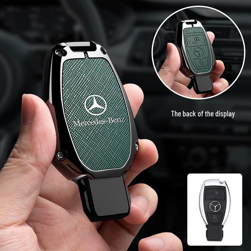 Mercedes High-End Schlüsselhülle für E300L, C260L, GLC, A200L, GLB, GLE
