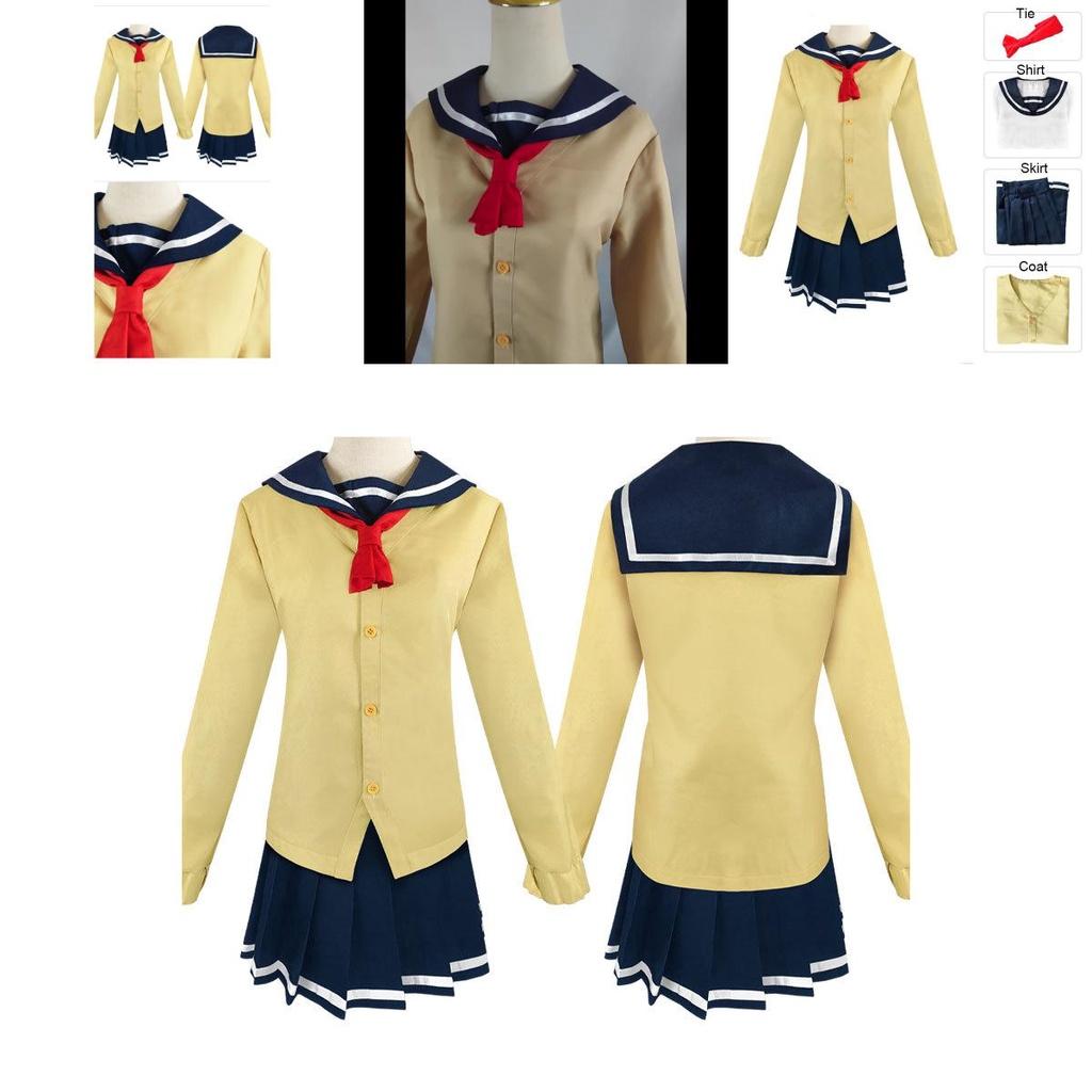 Fantasia Cosplay Inukai Vestido Conjunto de Uniforme Festa de Halloween Roupa Jk