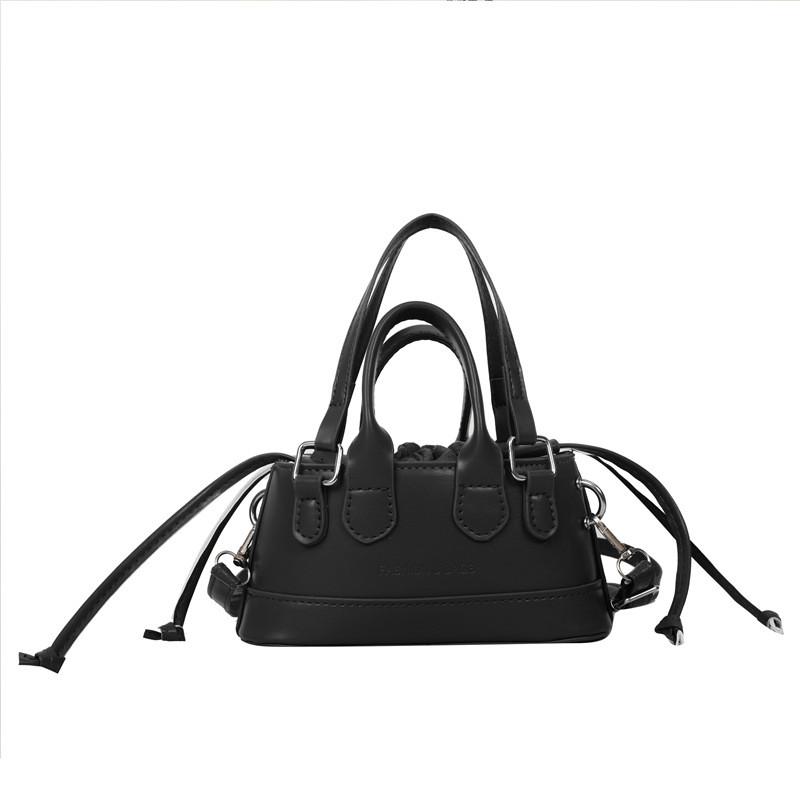 Vintage Trendy Handbag For Women Stylish Simple Crossbody Bag In Black White Green Purple And Fuchsia Colors