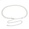 Belt Retro Pearl Waist Chain Women's Ins Style Simple Temperament Fashionable Pearl Chain Belt