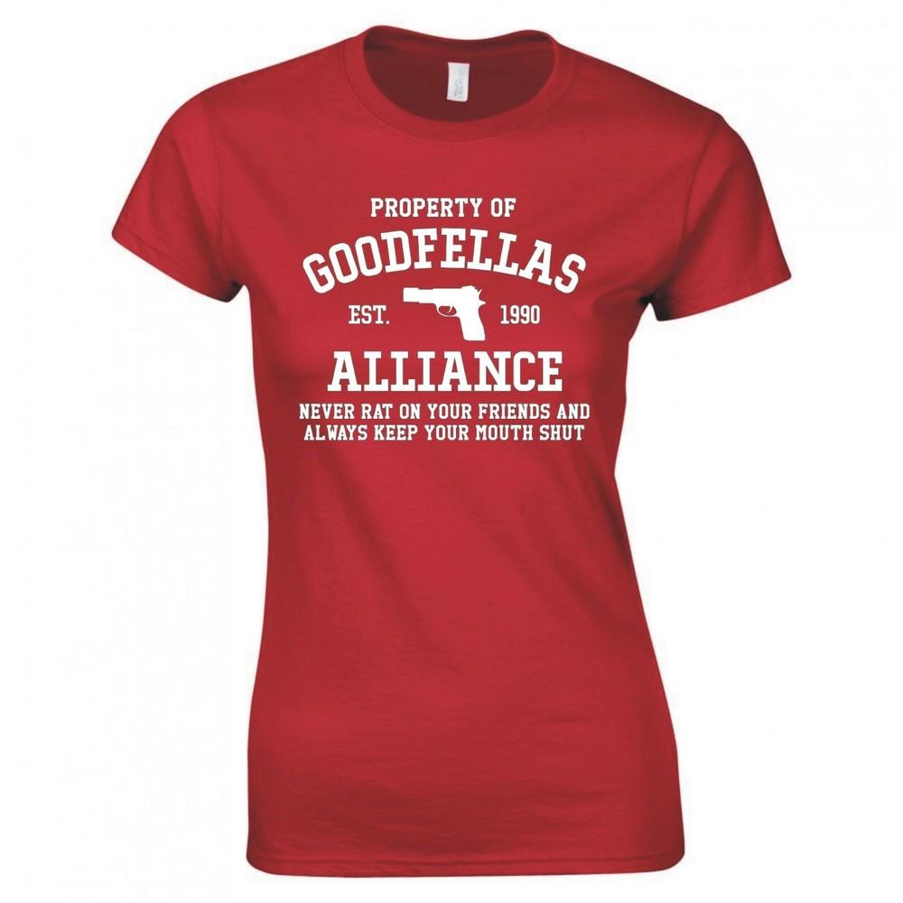 Inspired By Goodfellas Goodfellas Alliance Movie Ladies Skinny Fit TShirt S