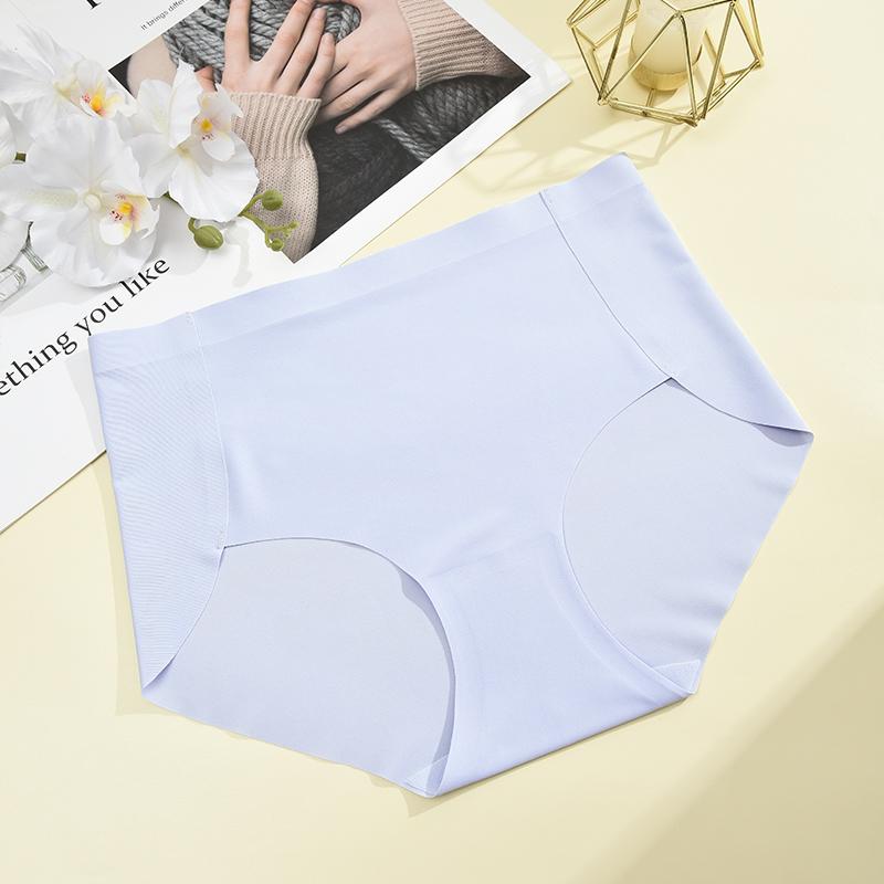 FINETOO Sexy Seamless Panties Comfortable Soft Intimate Lady Panty Female Intimates Women's Lingerie Ice Silk Underpants Briefs