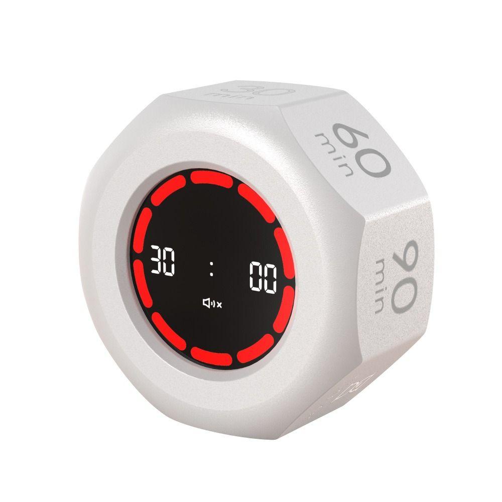 Octagon Automatic Rotating Timer 1/3/5/15/30/60/90min Pomodoro Timer for Kids Studying