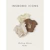 Insbobo Girls' Short-Sleeved Summer 2026 New Style Kidsren's T-Shirt Girls' Tops Fashionable Baby Summer Clothes Girls' Kidsren's Clothing