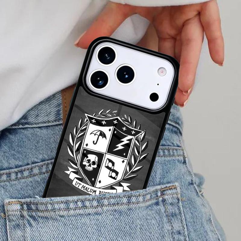 Umbrella Academy Logo Phone Case for iPhone 17ProMax 12 13 14 15 16e 17 Pro Max Plus Air Cover