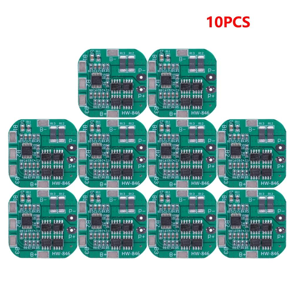 3S/4S 5A 10A 20A 40A 60A Li-ion Lithium Battery Charger Protection Board 18650 BMS For Drill Motor with Standard/Enhance/Balance