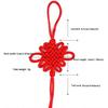 100 Pcs Chinese Knot Lucky Pendant for Chinese New Year Home Decoration to Bring You Auspicious Wealth Health and Happiness
