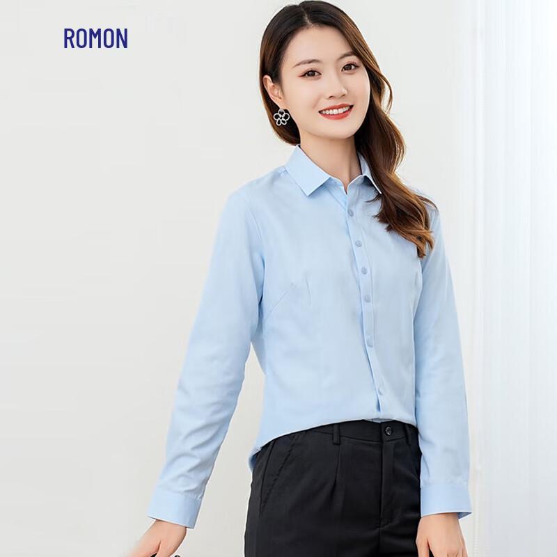 Romon Women s Slim Fit Professional Long Sleeve Shirt 38