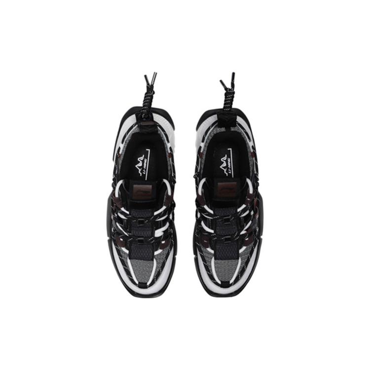 Li Ning Cherry Blossom Abrasion Resistant Breathable Abrasion Resistant Breathable Low top Casual Shoes Unisex AGLQ183-2