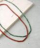 VINGTAINE Natural Stone Bead Necklace - Simple, Casual, and Natural Style for Adults - Women's - C3374-GN-