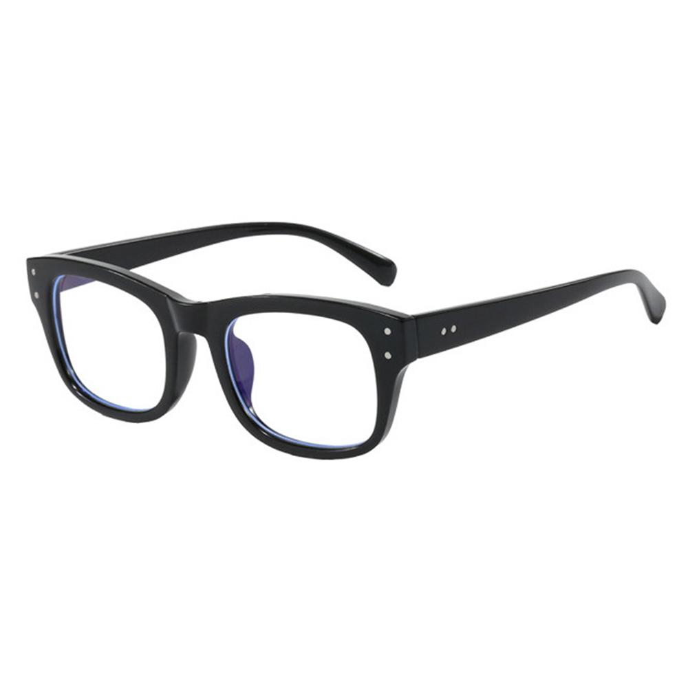 

Vintage Glasses High-Quality Anti-Blue Light Glasses Black Frame Glasses Fashionable For Work Long Screen Time Casual Outings чорний