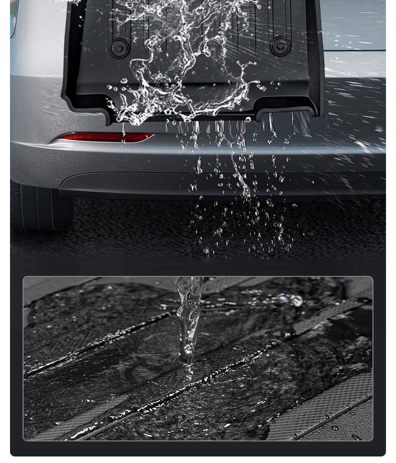 Full Coverage Floor Mats for Tesla Refreshed Model Y/YL - TPE Accessories