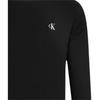Calvin Klein Casual Letter Round Neck Long Sleeve T-Shirt Men Tops Space-Black J322255-201256